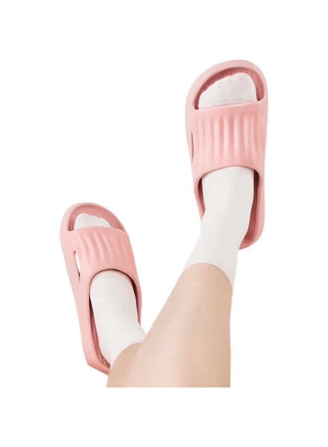 Miniso Soft Cloud Series Bathroom Slippers, Pink, Size 39-40 - Image 3