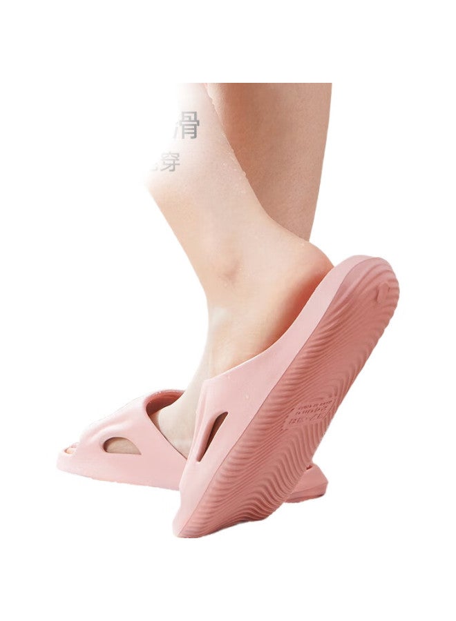 Miniso Soft Cloud Series Bathroom Slippers, Pink, Size 39-40 - Image 1