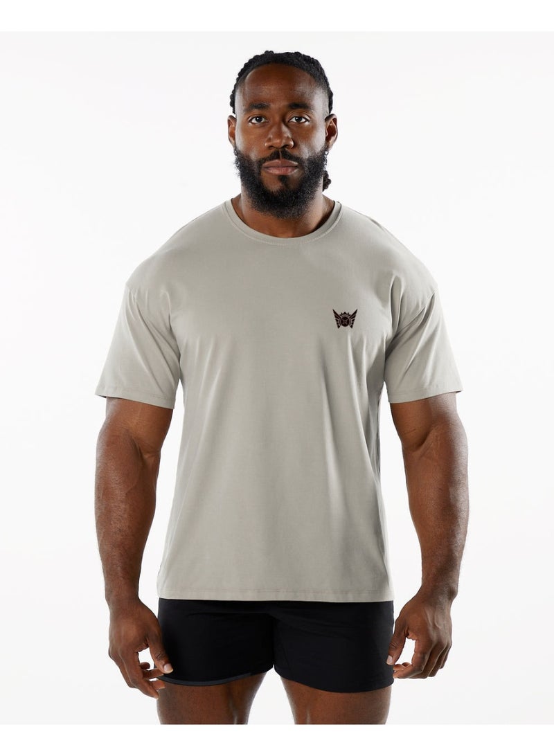 Summer Men T-Shirt Crew Neck  Short Sleeves Knitted Shirt Breathable Slim Fit Lightweight Basic Tee Casual Business T - Image 1