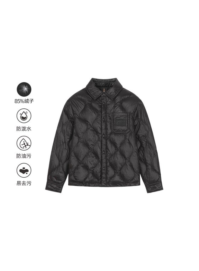 Hush Puppies School Uniform Essential [three-protection] Boys' Winter Turn-down Collar Zippered Sport Down Jacket, Inner Lining For Warmth, 85% Down Content - Image 2