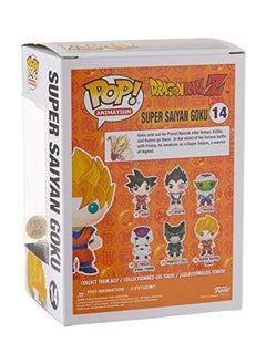 NIBEMINENT Pop! Anime: Dragonball Z Glow In The Dark Super Saiyan Goku Action Figure 4.75inch  - Image 3