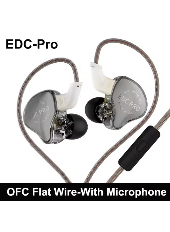 Linsoul New KZ EDC Pro Headset Dynamic In-Ear Monitor HiFi Wired Headphone Bass Stereo Game Music Earbuds Sports Noise Reduction Earphon - Image 2