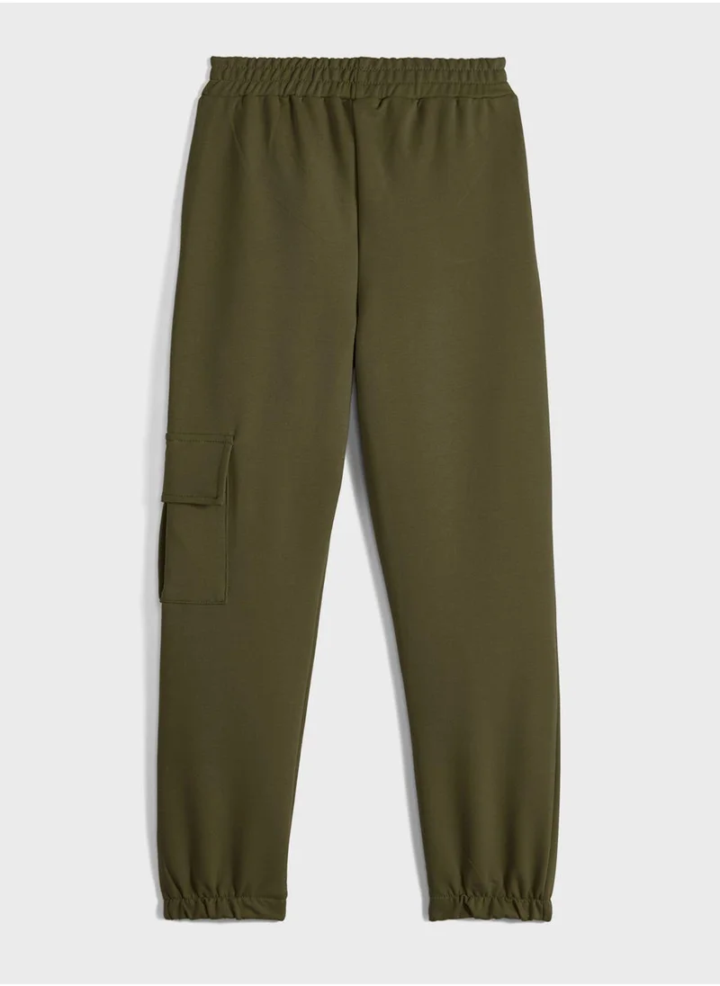جون Kids Sweatpants With Cargo Pocket