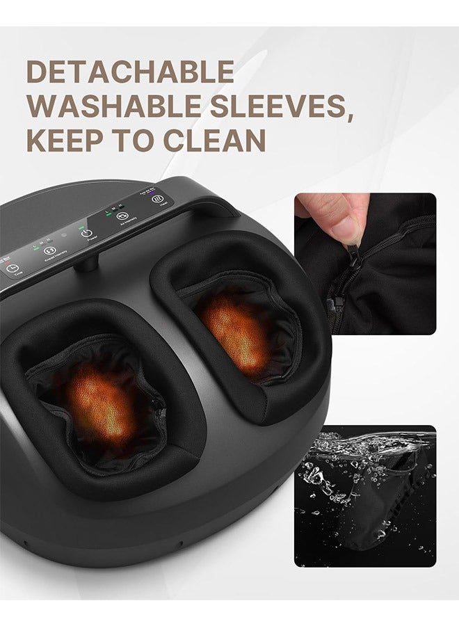 PureHeal Upgraded Foot Massager Machine With Heat And Remote, Gifts For Men, Women, Fits Feet Up To Size 12 - Image 5