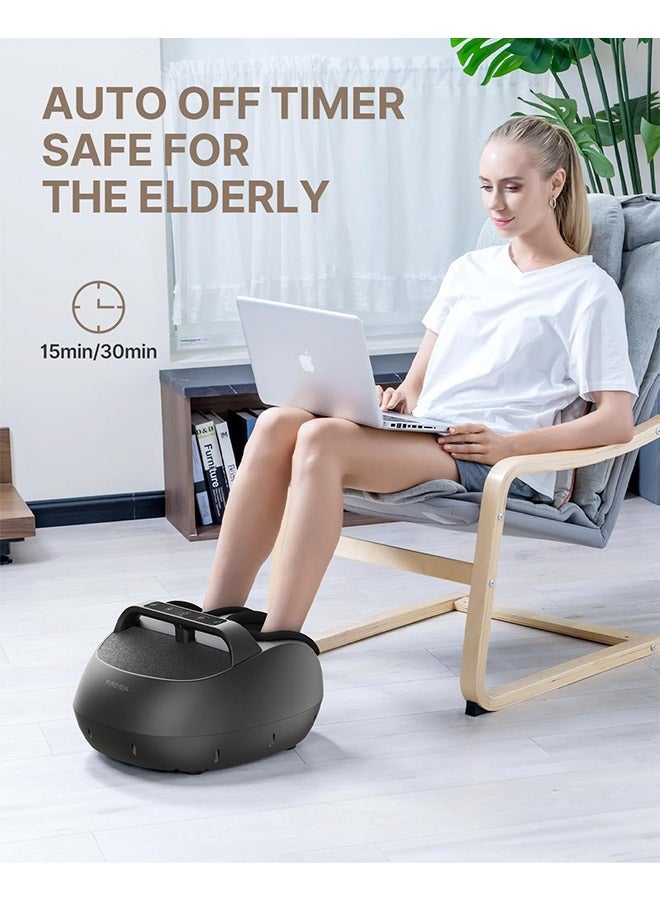 PureHeal Upgraded Foot Massager Machine With Heat And Remote, Gifts For Men, Women, Fits Feet Up To Size 12 - Image 3
