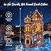 FUNPOLA Venice Night Starlit Book Nook Kit LED 3D Wood Puzzle with Infinity Mirror DIY Bookshelf Decor Miniature Craft Gift for Kids and Adults - Image 4