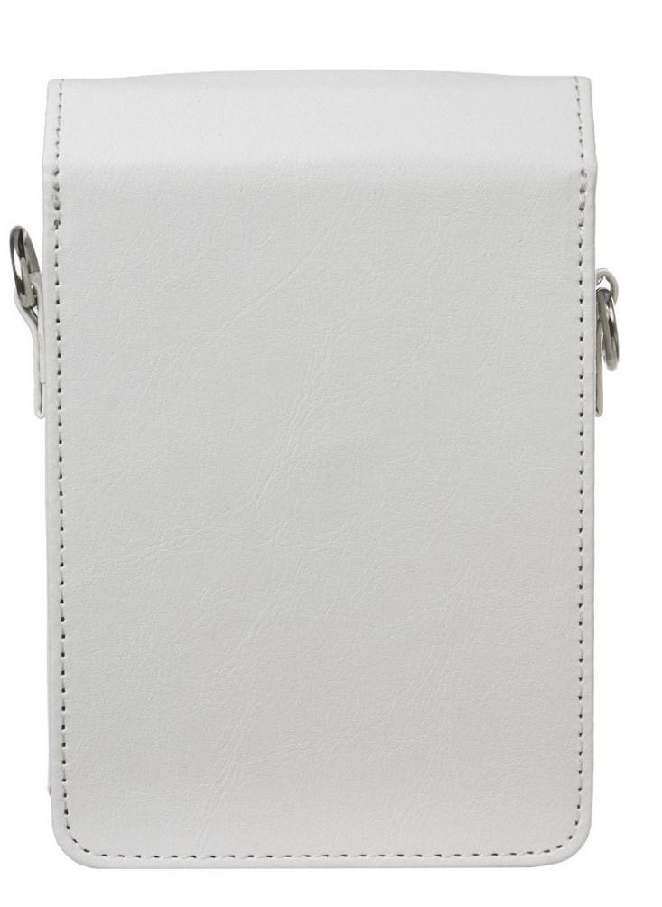 CAIUL Protective Case for Fujifilm Instax Share SP-1 Smart Phone Printer - Premium PU Leather Bag Cover with Removable Shoulder Strap (Fujifilm Instax Share SP-1 Printer) White  - Image 2