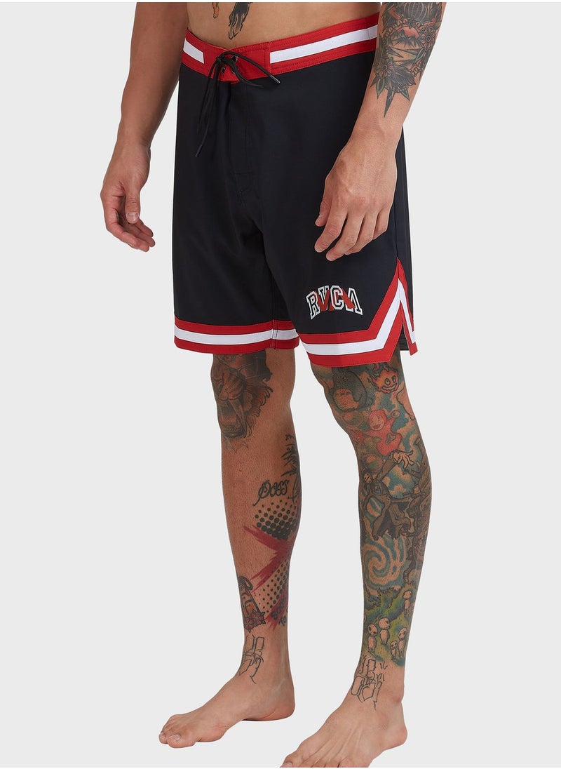 rvca - Barton Swim Shorts - Image 1