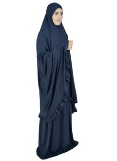 DAMAS COLLECTION Two Piece Islamic prayer dress women the Long - Prayer Clothes for Women - Prayer Abaya For women - Jilbab 2 piece, Umrah essentials for women - Prayer set  - Image 1