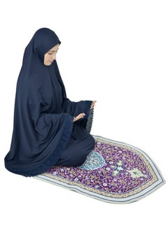 DAMAS COLLECTION Two Piece Islamic prayer dress women the Long - Prayer Clothes for Women - Prayer Abaya For women - Jilbab 2 piece, Umrah essentials for women - Prayer set  - Image 3