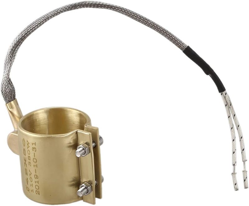 Brass Band Heater 42mmx50mm 380W 110V for Injection Molding Machine - Image 5