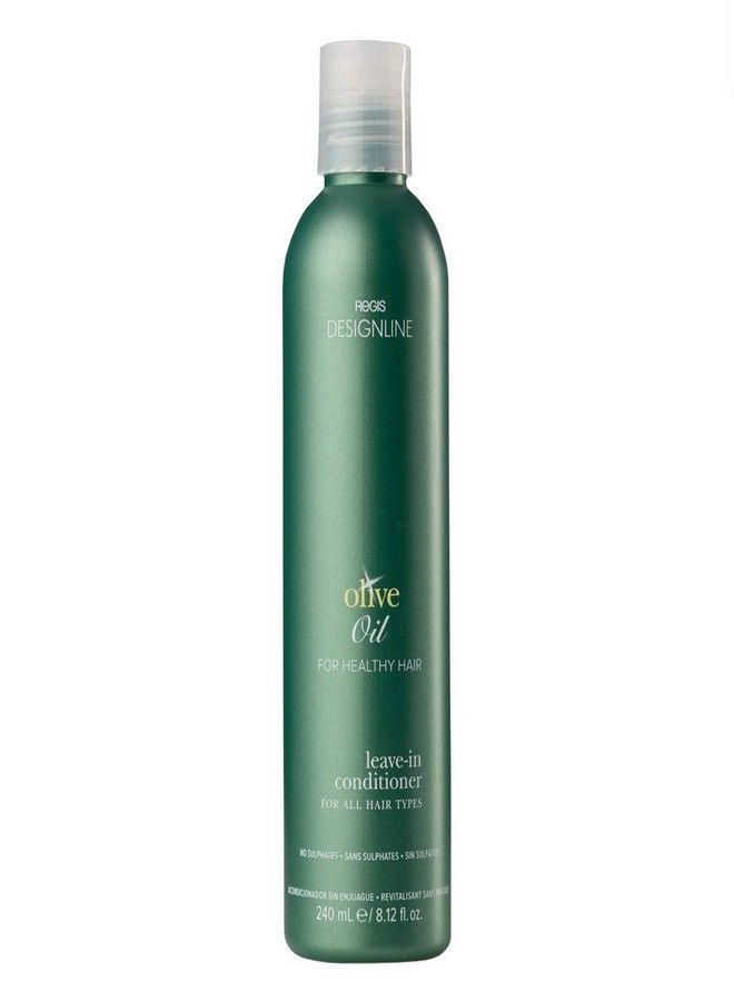 DESIGNLINE Olive Oil Leave-In Conditioner - Regis DESIGNLINE - Preserves Your Hair's Moisture to Help Restore, Protect, and Rehydrate Hair Without Residue or Build Up (8.12 oz) - Image 1
