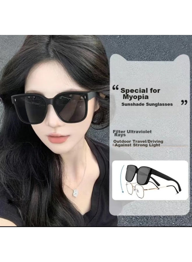 Lovedru Lafudru Sungl For Men And Women, Myopia-proof, Uv400 Protection, High-definition Polarized, Windproof, Sandproof, And Uv-resistant Sungl - Image 1