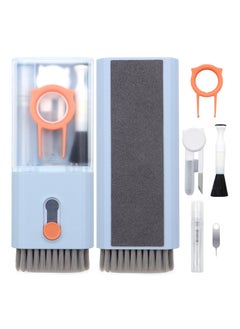 KASTWAVE 10-in-1 Keyboard Screen Cleaner Kit, Multifunctional Laptop Cleaning Brush with Keycap Puller and Brush, Screen Wipe Tools for MacBook, Tablet, PC, Phones, Earphone  - Image 1