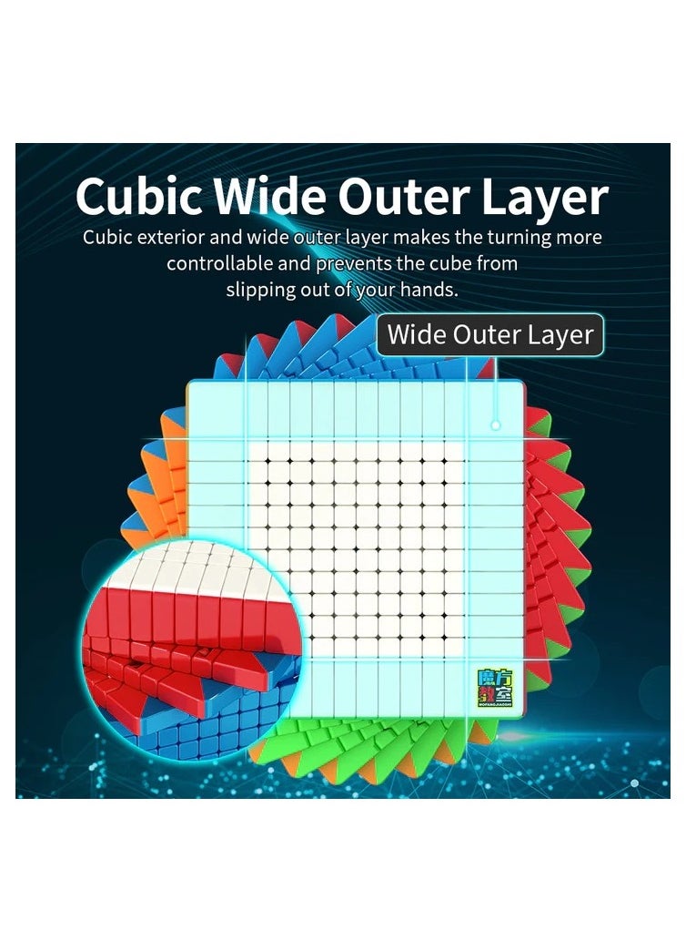 MoYu - MoYu Meilong 12x12 STICKERLESS NON-MAGNETIC SPEEDCUBE - Image 1