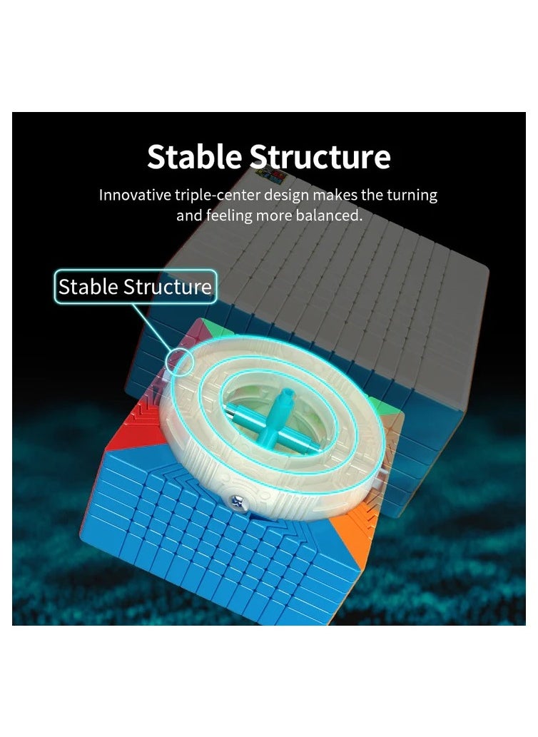 MoYu - MoYu Meilong 12x12 STICKERLESS NON-MAGNETIC SPEEDCUBE - Image 1
