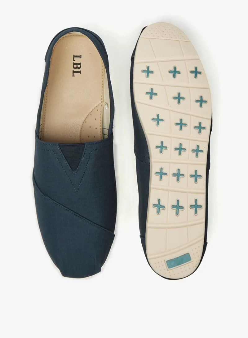 LBL by Shoexpress Mens Solid Slip On Loafers With Gusset Detail By Shoexpress