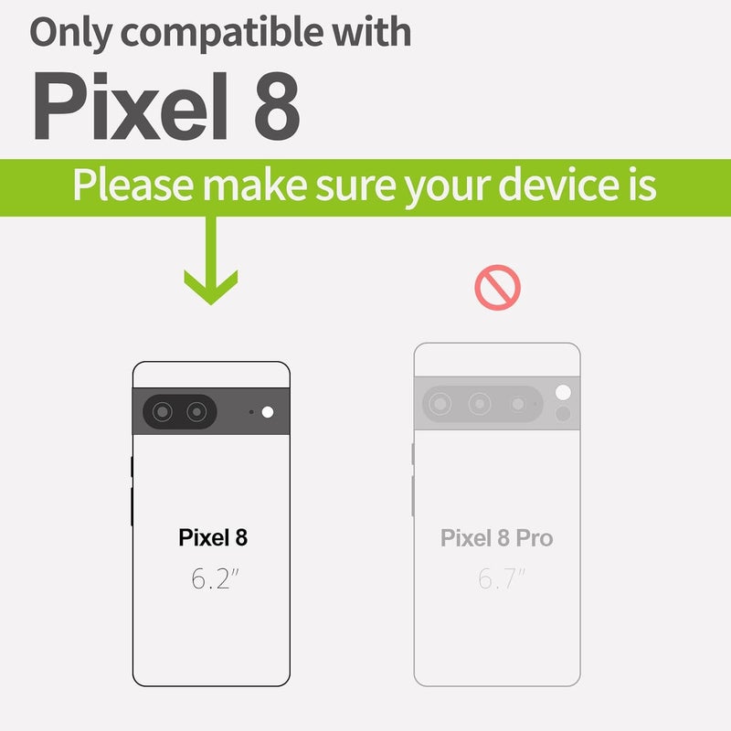 تصميم عصري متعدد غطاء كارفيت الخشبي لهاتف Pixel 8 [خشب طبيعي وTPU ناعم أسود] غطاء خشبي فريد مقاوم للصدمات وحماية متوافق مع Google Pixel 8 (أنشينت إيكوز إن نورس لور-والنوت) - Image 3