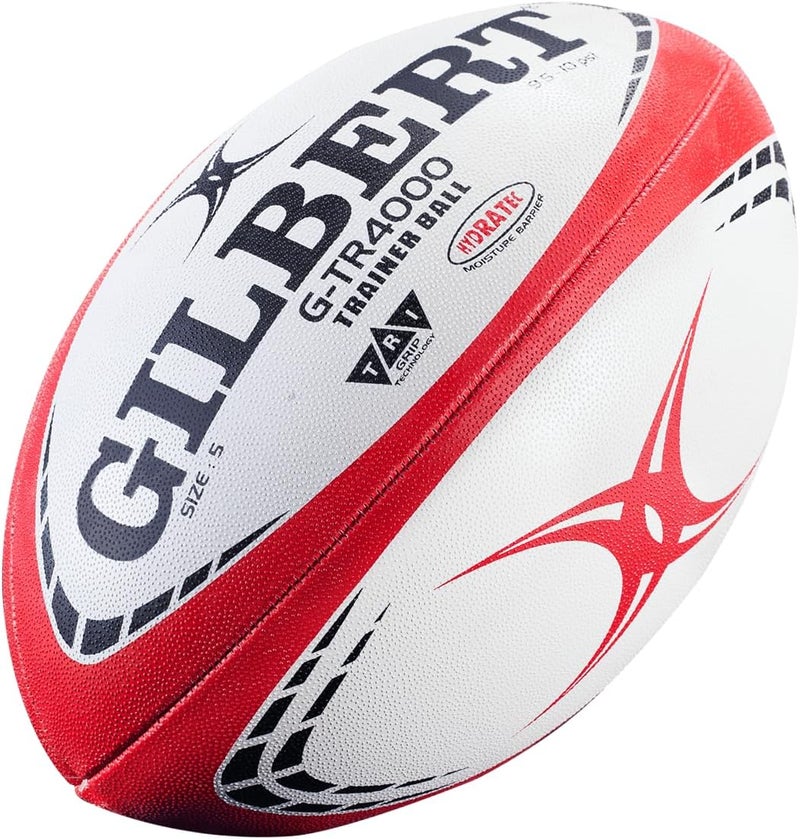 Gilbert G-TR4000 Rugby Training Ball - Red (5) - Image 2