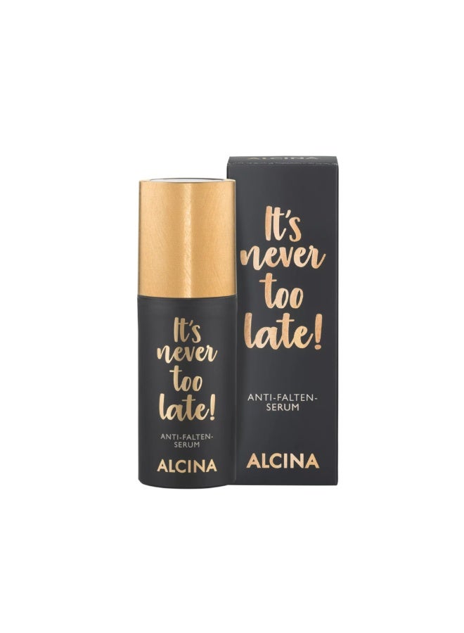 ALCINA It’s Never Too Late Anti-Wrinkle Face Serum