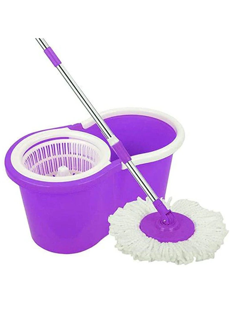 360° Rotating Mop With Bucket Dual Mop Heads Use Squeeze Rotating Mop To Quickly Dispensing Rag Floor Mop And Washing Floor Mop - Image 1
