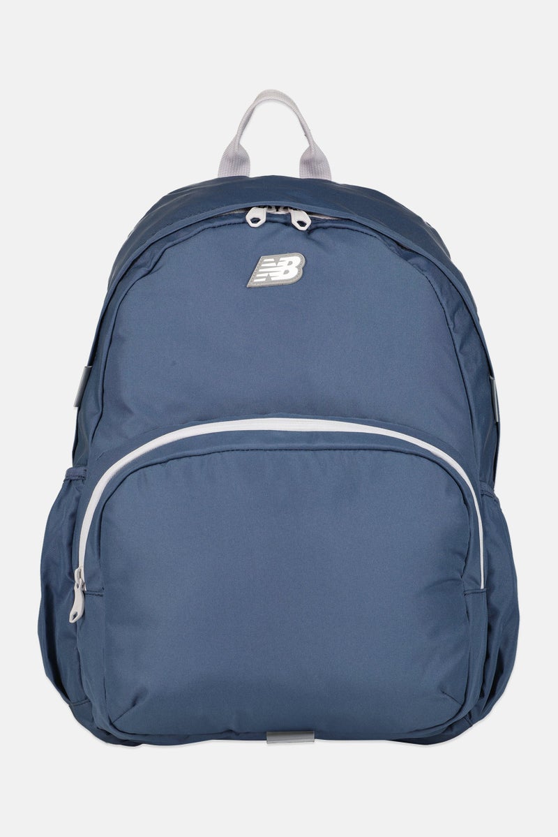 New Balance Men Brand Logo Backpack, Slate Blue - Image 1