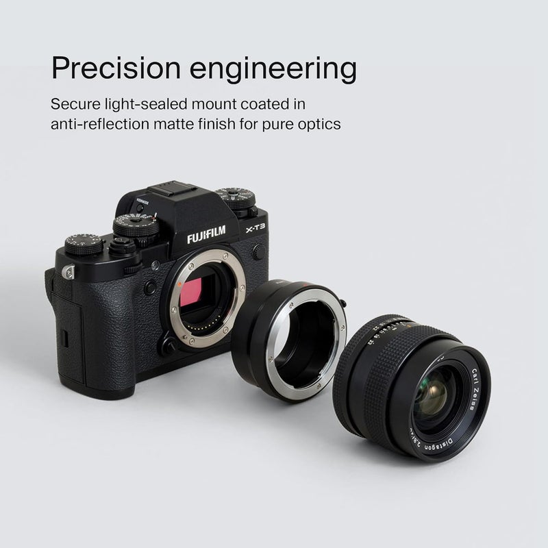 Urth Lens Mount Adapter: Compatible with Contax/Yashica (C/Y) Lens to Fujifilm X Camera Body - Image 4