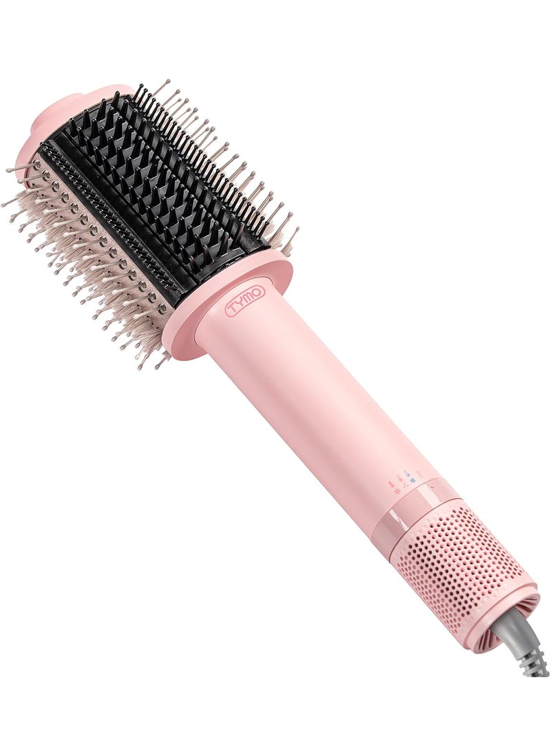 TYMO TYMO 30 Hair Dryer Brush Volumizer  Fast Drying Blow Dryer Brush and Smoothing Comb in One for Quick Easy Salon Blowout Hot Air Styler Heated Round Brush Compact  Lightweight for Travel 25 