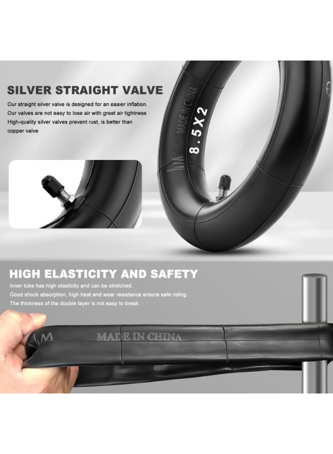 NajmStyle 8.5 Inches Scooter Inner Tube,8 1/2 x 2 Inflated Inner Tubes Pressure-Resistant for Gotrax GXL V2 Hiboy S2 Pro Xiaomi M365 Pro - Image 4