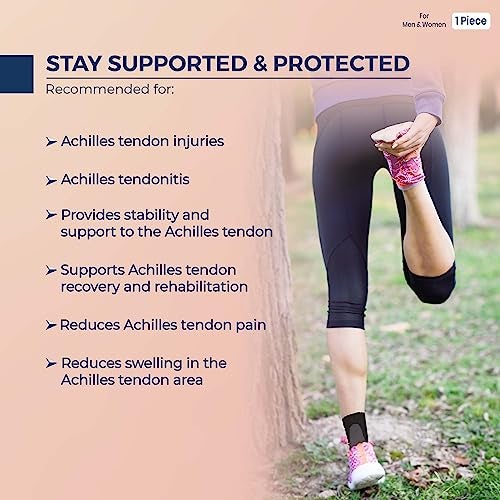 Sorgen Plastic Ankle Support For Pain Relief|Ankle Brace For Achilles Tendonitis Support|It's A Pain Terminator Socks For Stability, & Recovery|Ankle Protection Sleeve For Women & Men (Medium) - Image 4