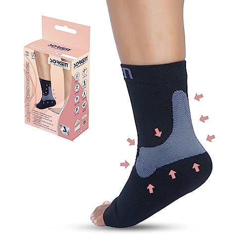Sorgen Plastic Ankle Support For Pain Relief|Ankle Brace For Achilles Tendonitis Support|It's A Pain Terminator Socks For Stability, & Recovery|Ankle Protection Sleeve For Women & Men (Medium) - Image 1