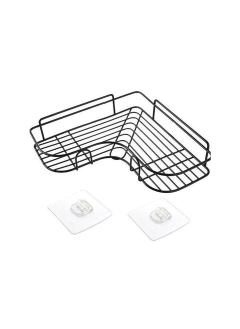 Corner Shower Shelf, Self Adhesive No Drilling Wall Mounted Shower Storage Shelf Organizer For Bathroom, Kitchen And Toilet，Iron