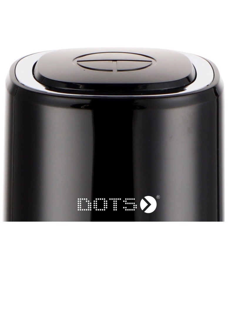 دوتس مفرمة سعة 1.5لتر، برطمان بلاستيكي، شفرة ستيل 3 طبقات من دوتس FCU1015PP أسود، 500 واط - Image 4