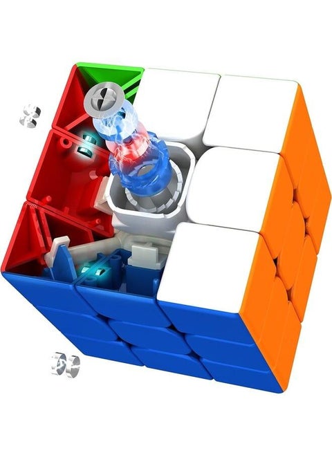 CuberShop Moyu RS3M 2021 Maglev 3x3 Magnetic Speed Cube, Moyu RS3M Maglev Professional 3x3, Upgraded Version of Moyu RS3M 2020 (RS3M 2021 Maglev Pro Version)