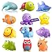 Hely Cancy Infant Bath Toys for 18 Months  No Hole Animal Bathtub Toys Baby Bath Tub Toys - Image 4