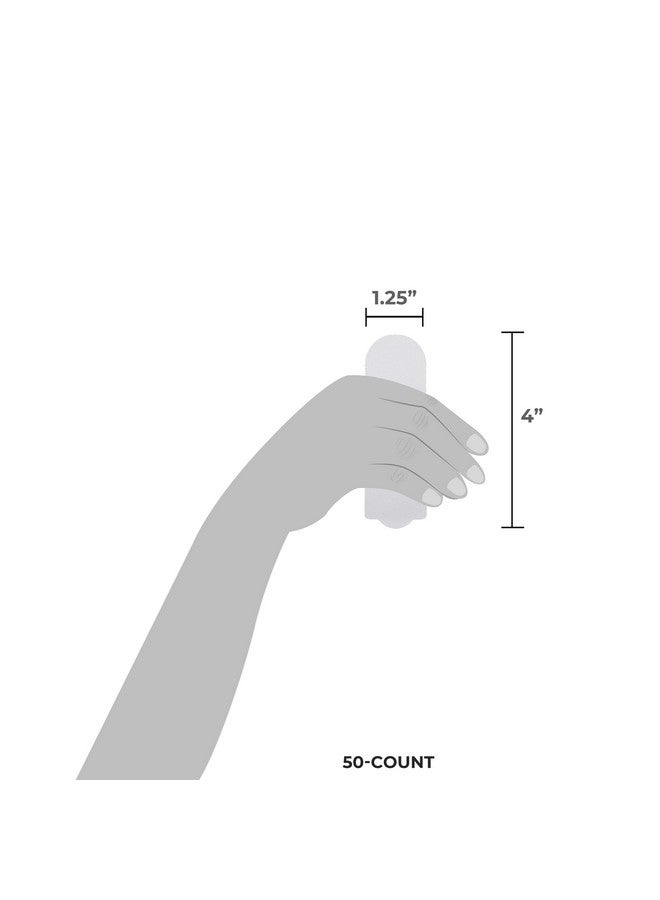فوربرو بروفيشنال كوليكشن إعادة تعبئة مبرد بيدي من الفولاذ المقاوم للصدأ 180 حبيبة بيضاء من Ezstrip Peel Pedicure Refill Pads 1.25 بوصة WX 4 بوصة L 50 قطعة - Image 5