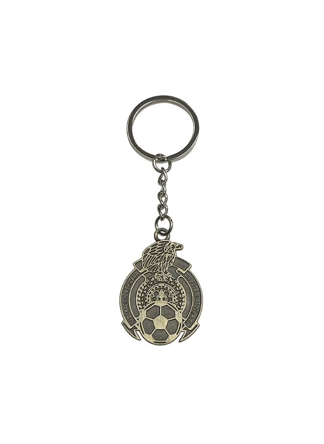 Football Club World Cup Keychain Real Madrid/Brazil/Argentina/Germany/Barcelona/Juve Keychain Accessory Pendant Bag Chain Car Keychain Creative Gift for Unisex