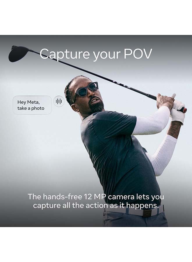 ميتا نظارات أوكلي HSTN إصدار محدود Ai (بني دخاني/ لنسات بريزم عميق الماء قطبية) S51 - Image 4