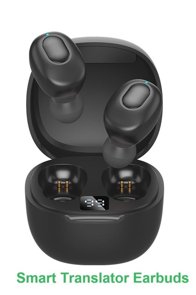 general Smart Translator Earbuds B21 Pro Intelligent Voice Translation Earphones Bluetooth Headphones Wireless Headset Binaural Simultaneous Translation High Accuracy & Fast Translation in 144 Languages Up to 98% Accuracy Simultaneous Interpretation Premium Sound Quality ENC Active Noise Reduction Bluetooth 5.0 Long-lasting Battery - Image 1