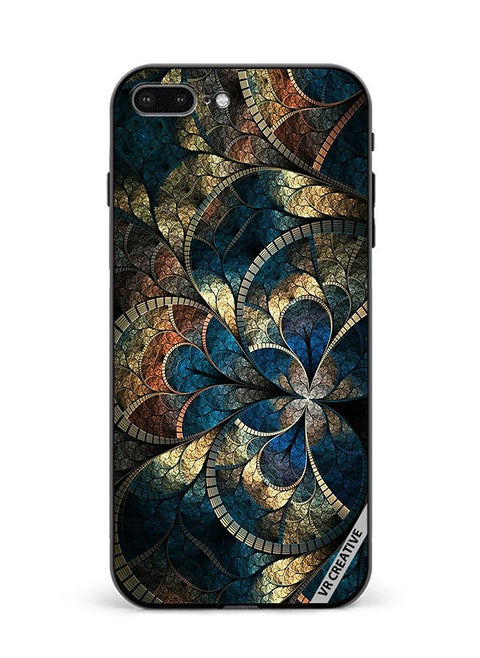 Protective Case Cover For Apple iPhone 7 Plus/8 Plus Mandala Abstract Design Multicolour