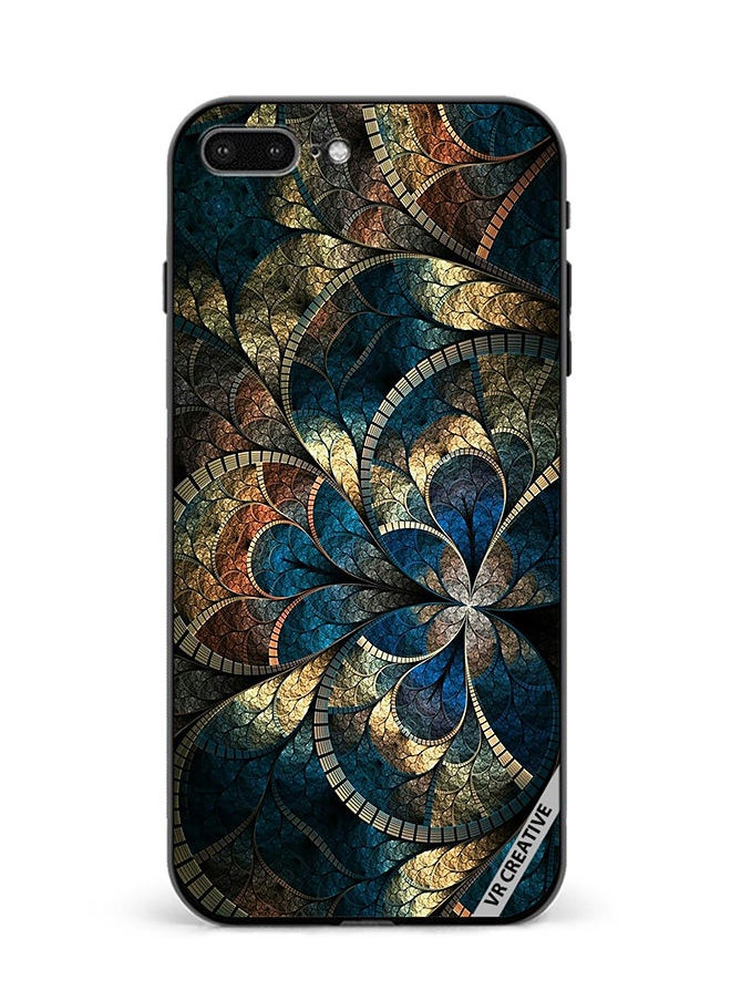 Protective Case Cover For Apple iPhone 7 Plus/8 Plus Mandala Abstract Design Multicolour