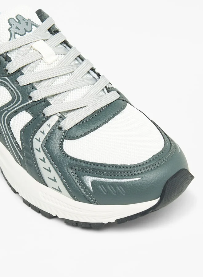 Kappa Women's Panelled Walking Shoes with Lace-Up Closure