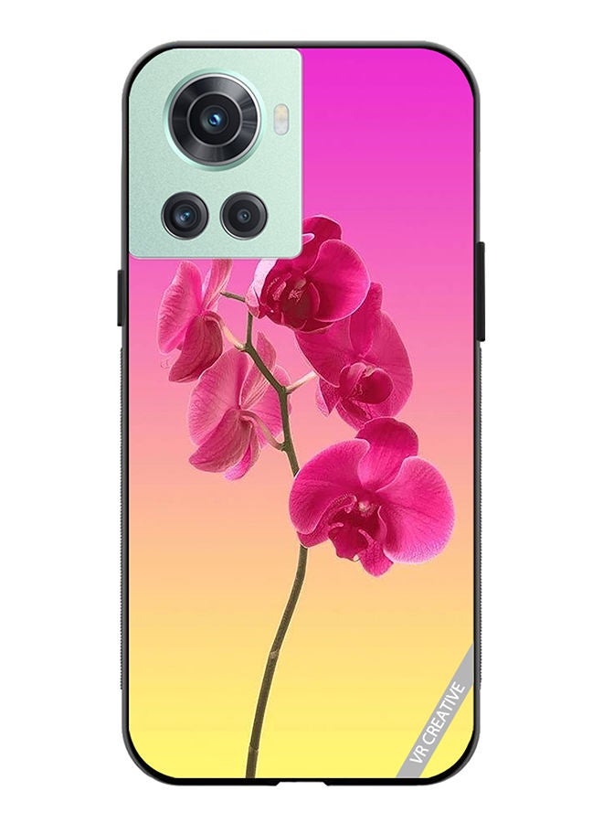 VR CREATIVE Protective Case Cover For OnePlus 10R Flower Design Multicolour - Image 1
