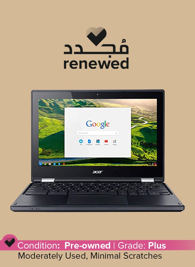 Acer Renewed - Chromebook R11 Convertible 2-In-1 Laptop With 11.6-Inch Touchscreen Display With Google Play Store,Intel Celeron Processor/6th Gen/4GB RAM/16GB SSD/Integrated Graphics English Black English Black - Image 1