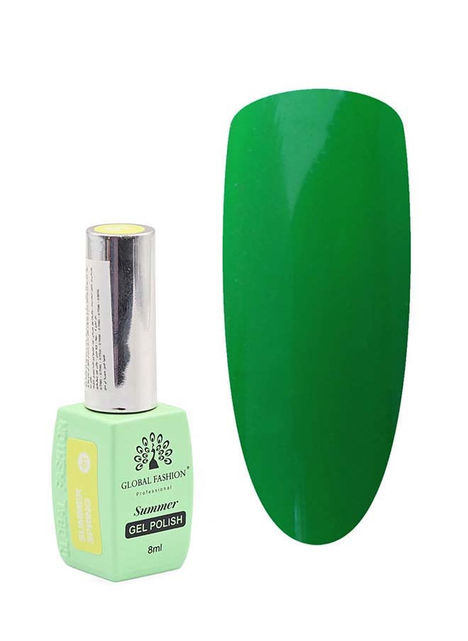 GLOBAL FASHION Gel Polish Summer/Spring 8ML, 08  - Image 1