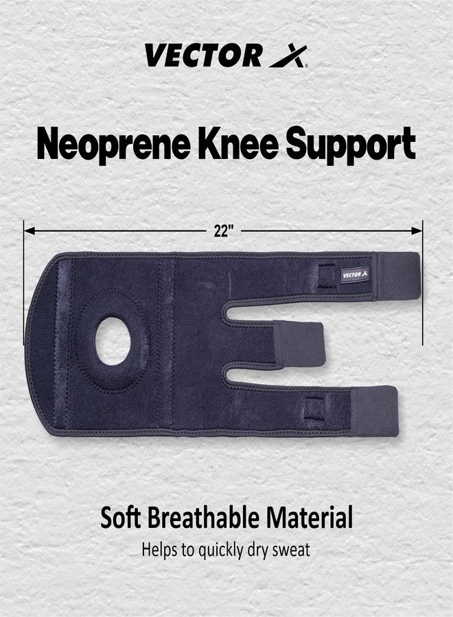 Vector X VNS-011 Neoprene Knee Support, Knee Caps For Women & Men, Knee Pain Knee Support For Women Knee Brace For Knee Pain Relief Products Knee Guard/Knee Belt/Knee Pads For Women - Image 4