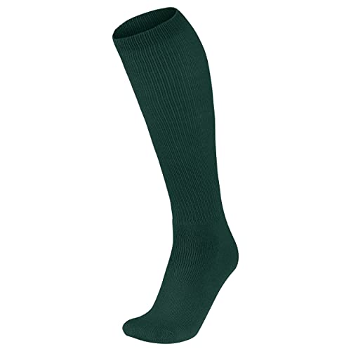 CHAMPRO womens Multi-sport Athletic Compression for Baseball, Softball, Football, and More Multi Sport Socks, Forest Green, X-Small US - Image 2