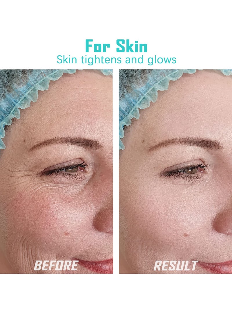 Excefore Derma Roller for Face Body Beard Hair Growth, 3 Pcs Beard Roller for Face Body Hair Skin, Facial Skin Care Tools for Men Women Home Use (#0.5mm, Black+Purple+Red) - Image 3