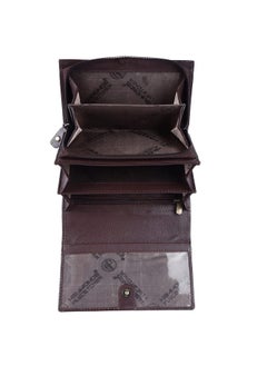 HAMMONDS FLYCATCHER HAMMONDS FLYCATCHER Wallet for Women - Choco Brown Genuine Leather Purse for Women with RFID Protection, 8 Card Slots, and 5 Compartments - Ladies Wallet with Button Closure - Women's Wallet  - Image 3