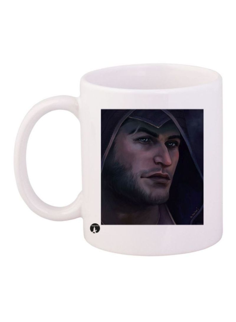 RKN Assassin's Creed Printed Coffee Mug White/Black Standard Size